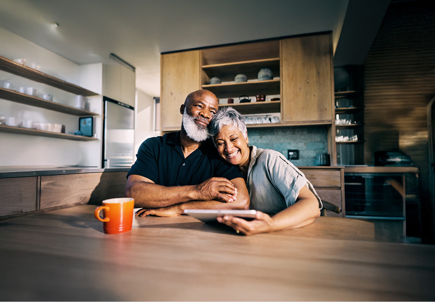Man relaxing on a comfortable chair