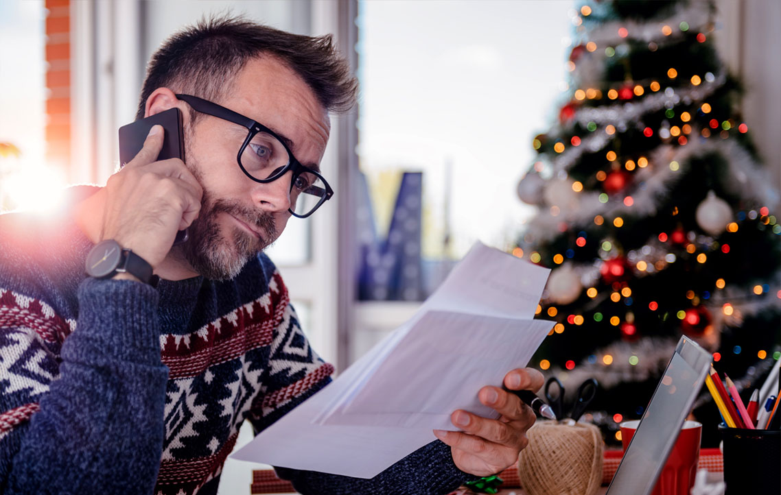 Man opening the door