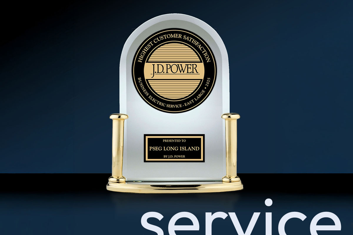J.D. Power ranks PSEG Long Island Business First!