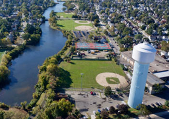 overhead Long Island photo