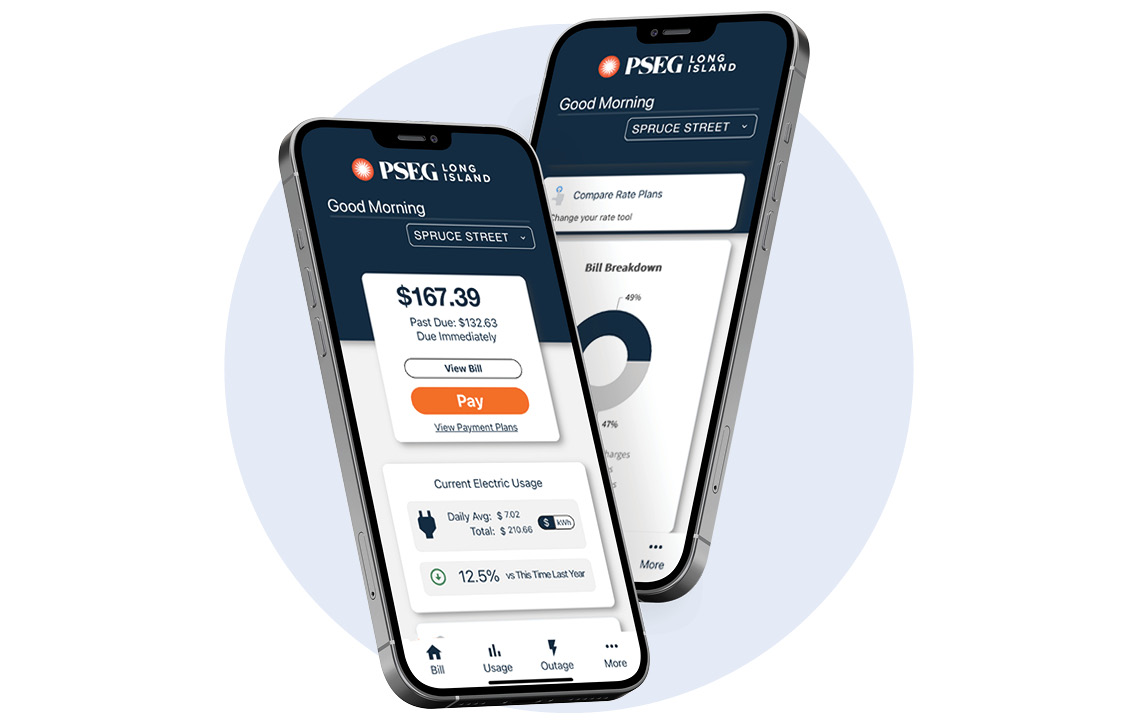PSEG Long Island mobile app