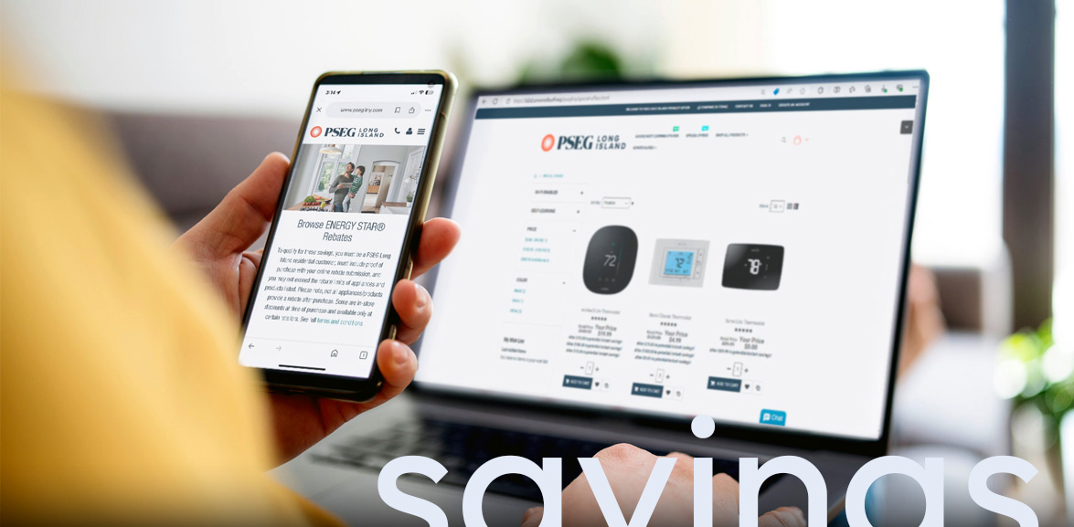 shop online at PSEG Long Island marketplace