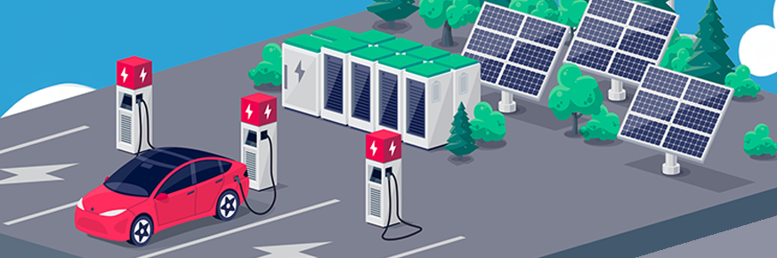EV charging with renewables