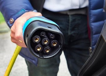 EV charging connector