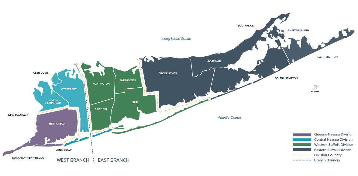 Long Island Map