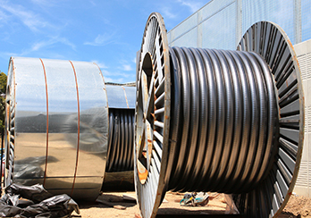 Giant spools of wire or tubing