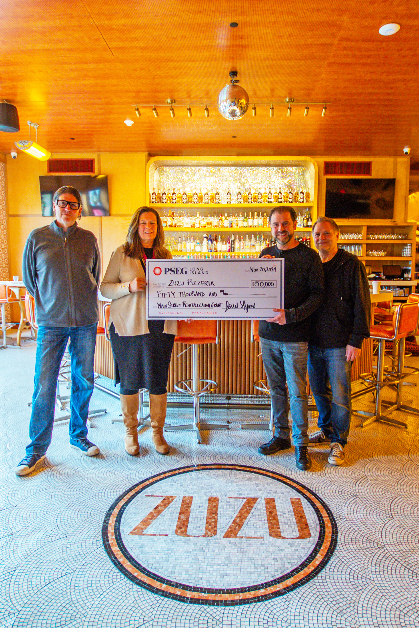 PSEG Long Island’s Small Business Workshop will be hosted at Zuzu, a Farmingdale restaurant that received a $50,000 Main Street Revitalization grant from the company.