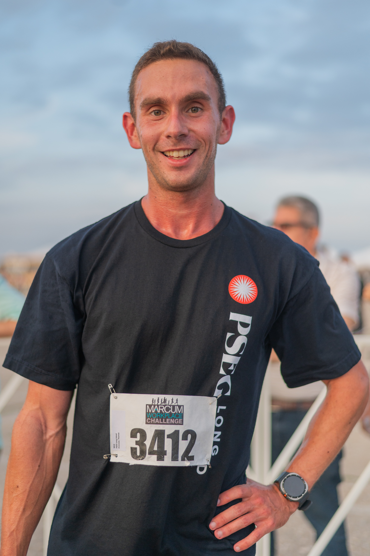 PSEG Long Island employee Thomas Primrose of Hauppauge, was the third-fastest overall runner at the 2024 Marcum Workplace Challenge.